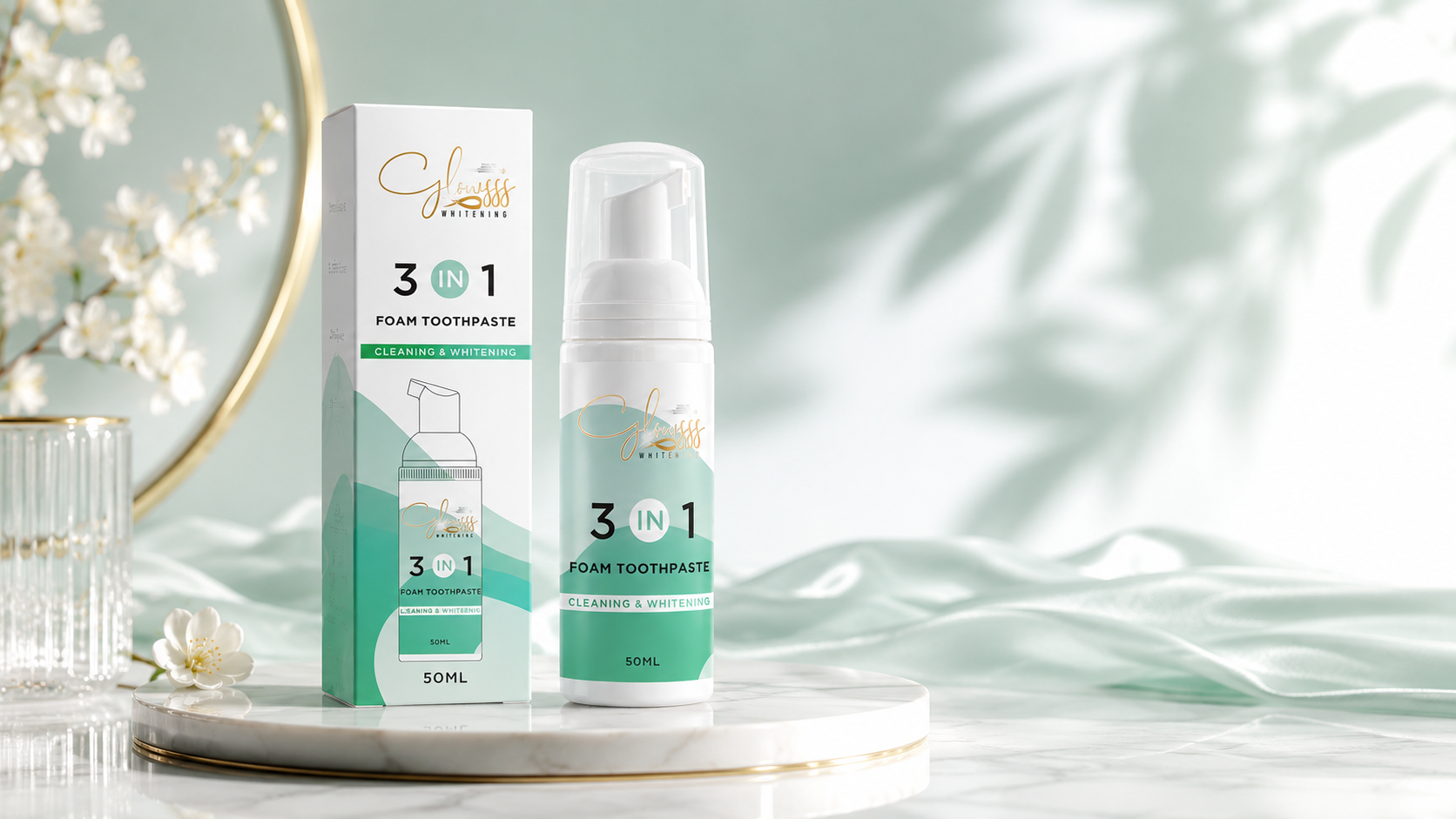 Whitening toothpaste and care products